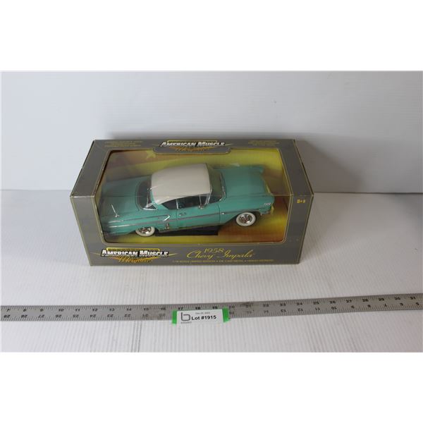 American Muscle Memories 1958 Chevy Impala - Die Cast 1:18 Scale - In Box