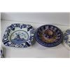 Image 3 : Assorted Blue Delft Ceramic Items - Egg Cups - Candle Stick Holder - Oil & Vinegar - Bull Toothpick