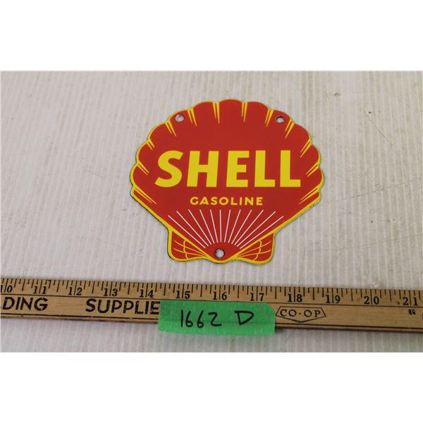 Shell Gasoline Sign - 6 x6