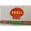 Image 1 : Shell Gasoline Sign - 6 x6