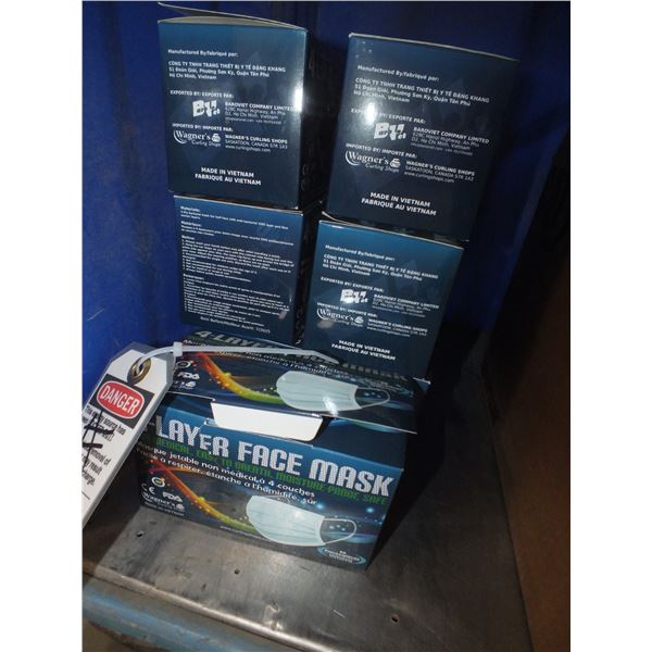 7 Small Boxes Of Face Masks