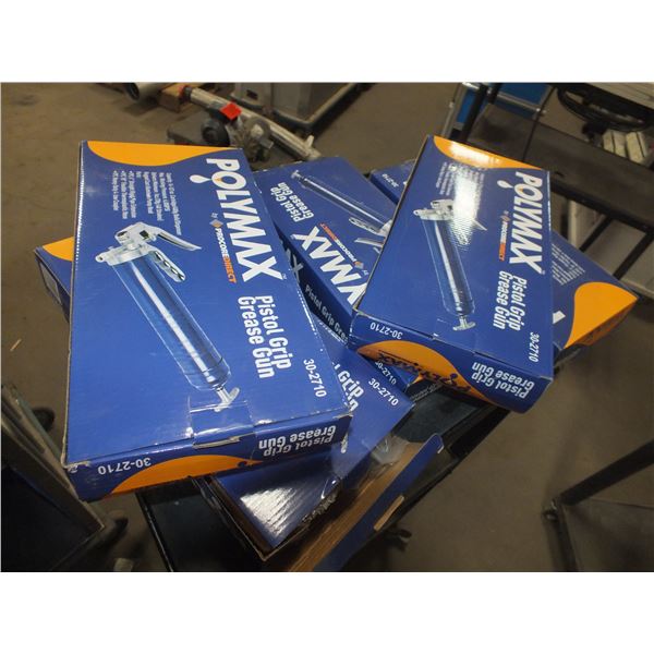 5 Pistol Grip Grease Guns