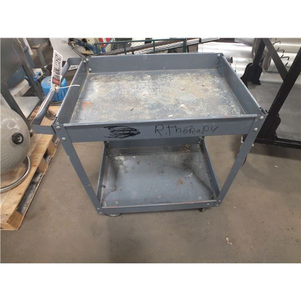 Metal Cart On Wheels