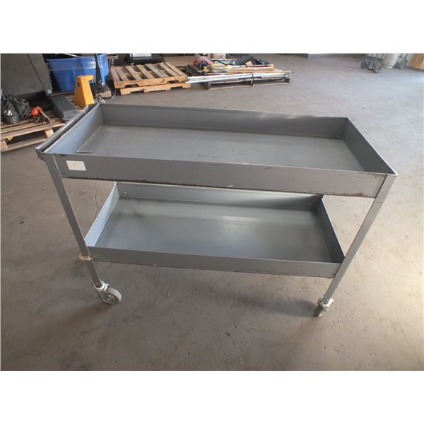 Metal Cart On Wheels