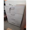 Image 1 : Metal 4 Drawer Lateral Filing Cabinet