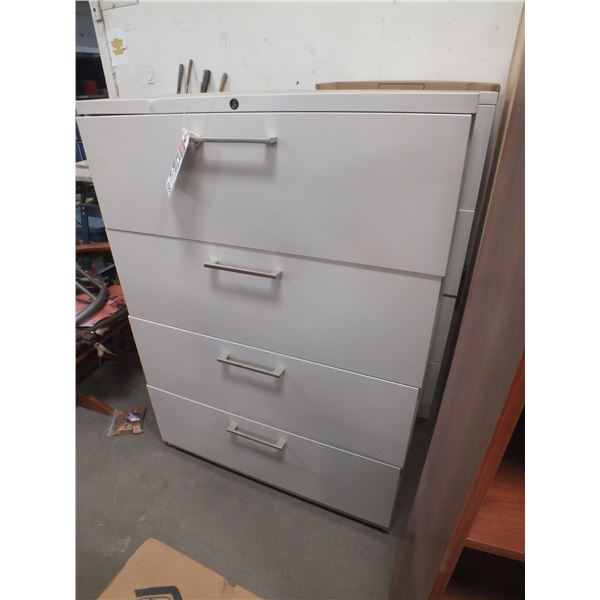 Metal 4 Drawer Lateral Filing Cabinet