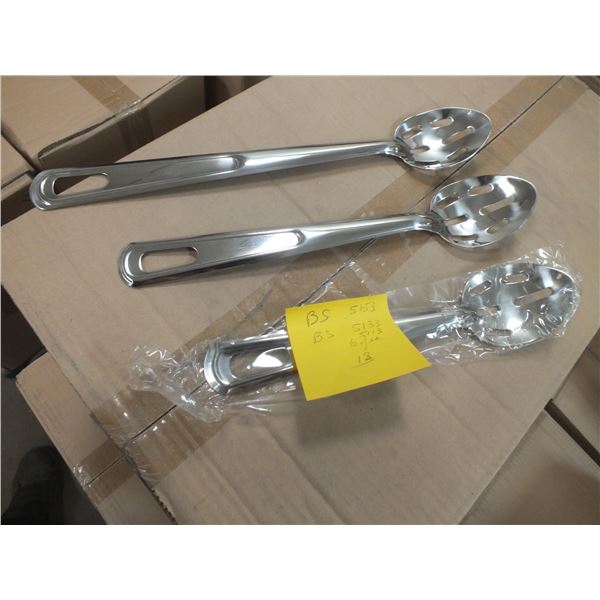 18 Stainless Steel Slotted Spoons