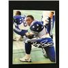 Image 1 : BARRY SAUNDERS SIGNED PRO BOWL 8 X 10 (PRO CERT COA)