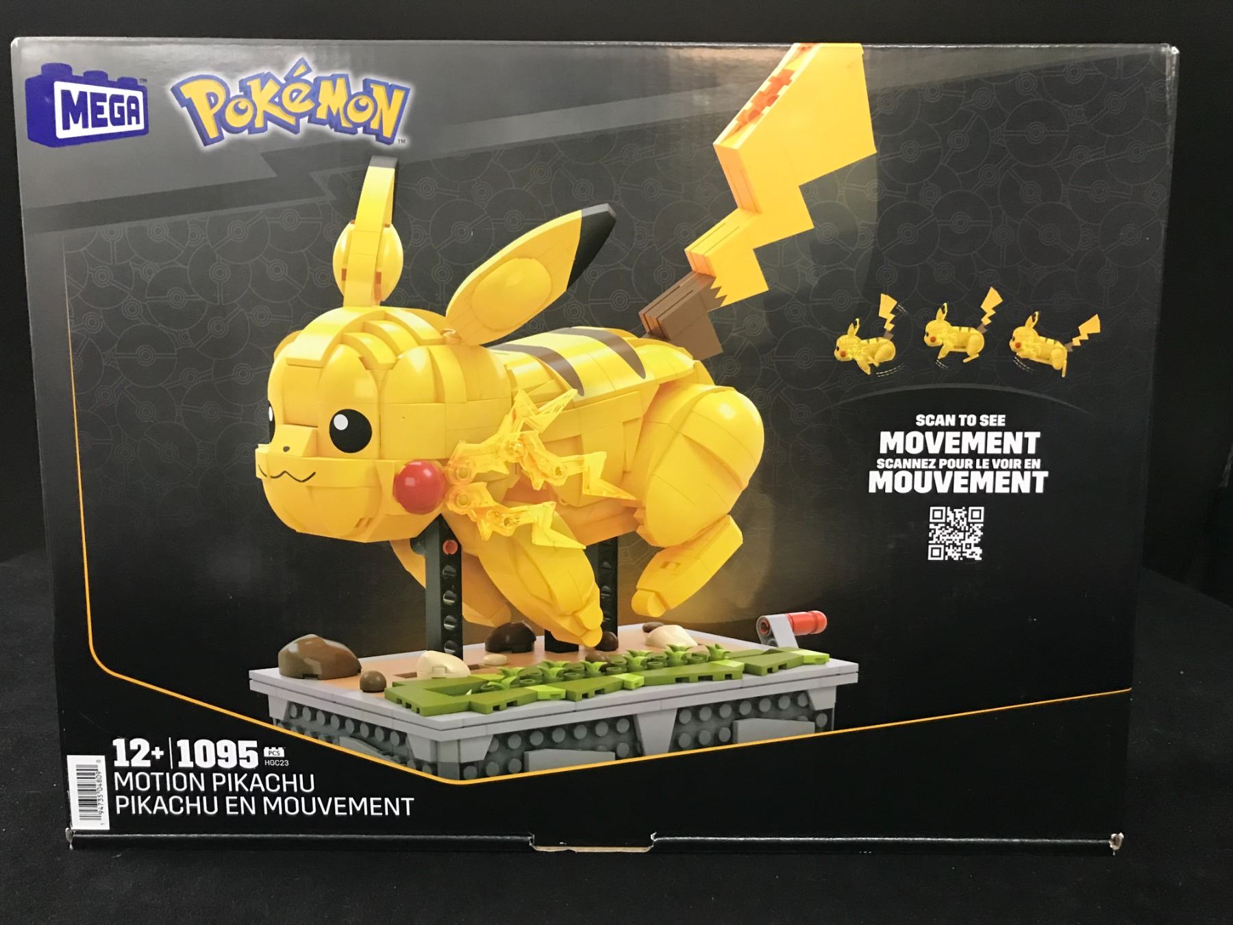 Block At Rio Pikachu SEALED MEGA BLOCK MOTION PIKACHU