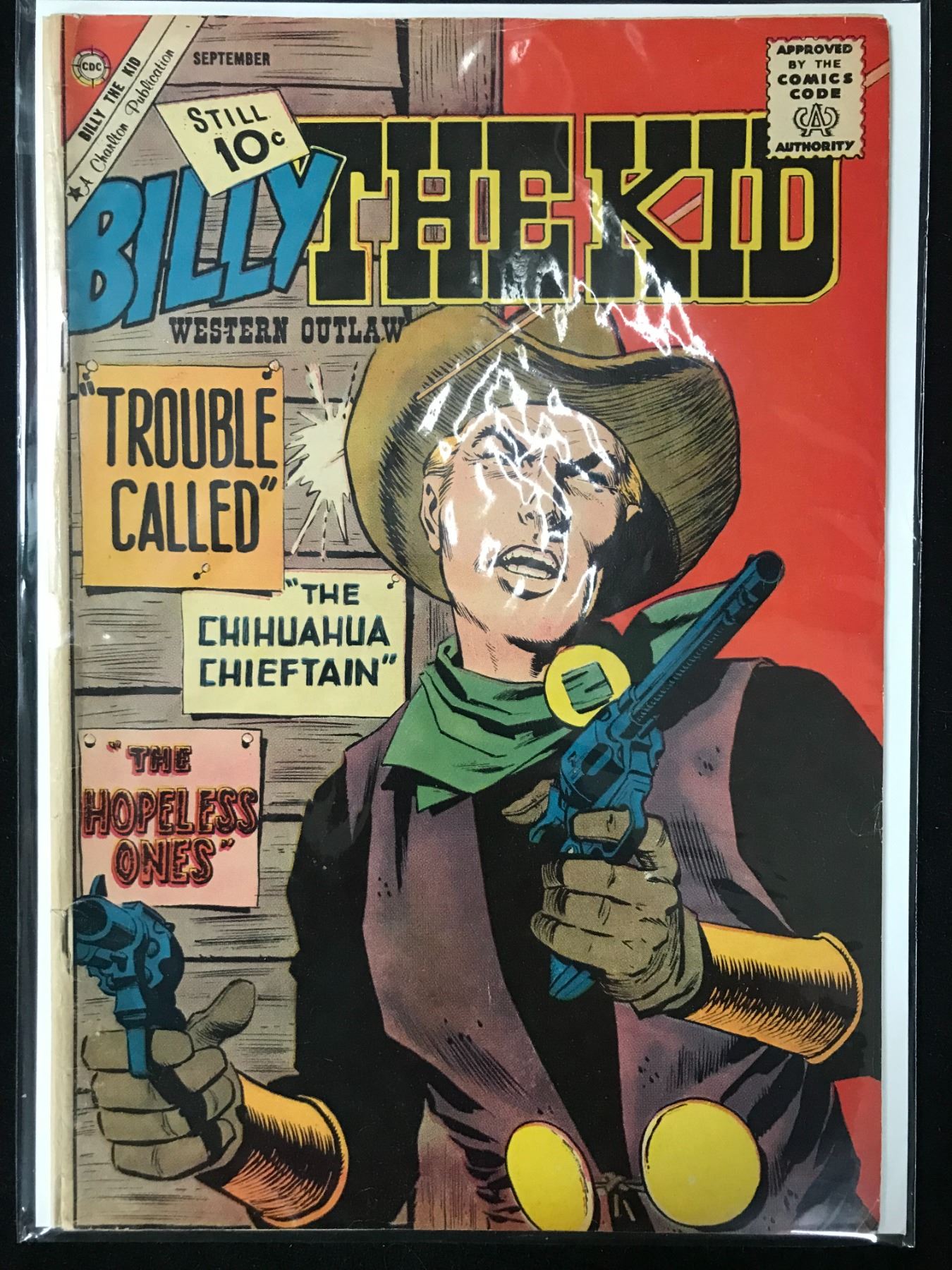 CDC COMICS BILLY THE KID NO.7 (GOLDEN AGE)