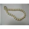 Image 3 : Lot of 3 pieces of pearl jewelry: Cultured Pearl Pendant 14 K yellow gold, replacement value at $200