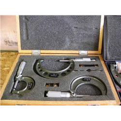 1 engine Mik by Mitutoyo 3-piece set 0-3 inches (32)
