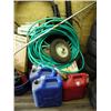 Image 1 : Large lot of gardening supplies: hoses, flower pots, rakes, garden edges, garden chemicals, 3 water 