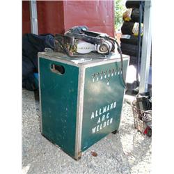 1 Allmand arc welder serial #04452026; 1 hand held Skilsaw adjustable variable speed jigsaw; 1 3/8" 