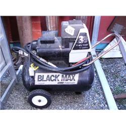Coleman 11-gal. black max power mate 3-1/2 horse power air compressor on wheels (36)