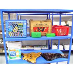 Large lot of ammunition including 12-gauge, 44-magnum, .22-cal., buck shot, 45-auto, 1 wooden Winche