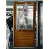Image 1 : Wooden door with glass and hardware (36)