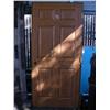 Image 1 : 1 pre-hung right hand oak finish door (16)