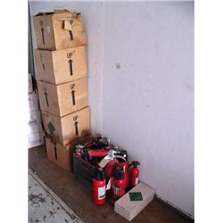 Large lot of fire extinguishers ABC (36)