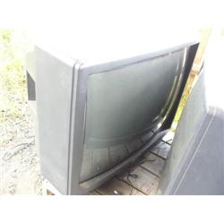 1 Mitsubishi 35" TV model #CS-35MX1 serial #509658 (20)