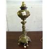 Image 1 : Antique oil lamp converted to electric brass (24)