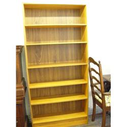 6-shelf wooden book case (24)