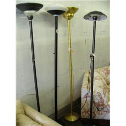 4 floor lamps torch style (24)