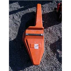 1 Stihl 032AB chainsaw roll-a-matic with extra cutting chains, guide bar, spark plug, splitting wedg