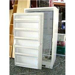 White Maytag upright freezer 20 C.F. in excellent condition (2)