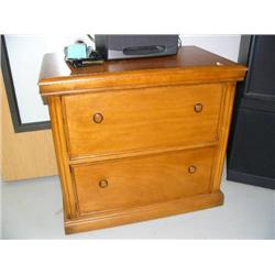 Wood file cabinet (16)