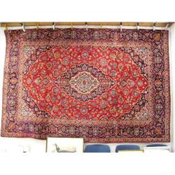 Kashan Carpet 9'7" x 6'7" Retail Value: $3,749   #35870 (8888)