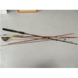 Split bamboo fly rod; super light-weight fishing rod (36)