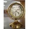 Image 3 : Brass Gimbell mounted ships clock (36)