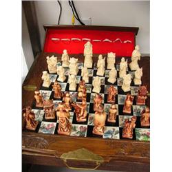Ornate chess set (700)