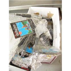 Large lot of brand new fishing rods and reels; 3 new Pflueger 1000 reels (30)