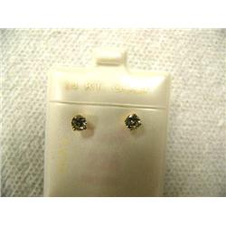 Diamond (approx. 0.52 carats) Stud Earrings 14 K yellow gold, replacement value at $1,975 (12)