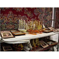 Collection of model nautical ships, nautical giftware, etc (8888)