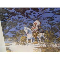 CHOICE OF 2 prints: "Eagle Heart" by Bev Doolittle signed and numbered (39)