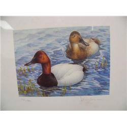 1986 Canadian Duck Stamp Print #57 of 10840 by J. F. Landsdowne; 2 1985 Alaska Waterfowl Conservatio