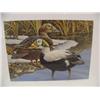 Image 4 : 1986 Canadian Duck Stamp Print #57 of 10840 by J. F. Landsdowne; 2 1985 Alaska Waterfowl Conservatio