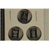 Image 1 : 3-1 GRAM .999 FINE SILVER PF INGOTS MASONIC,