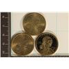 Image 1 : 2000-P/D/S SACAGAWEA DOLLAR SET TWO UNC AND 1 PF