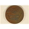 Image 2 : 1955 U.S. FRIGATE CONSTELLATION BRONZE TOKEN