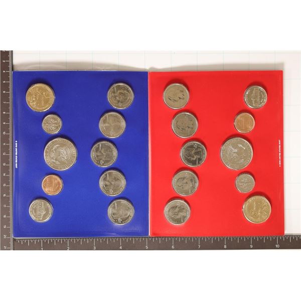 2017 US MINT SET (UNC) P & D IN CARDBOARD FOLIOS