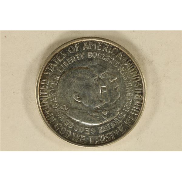 1952 CARVER/WASHINGTON COMMEMORATIVE HALF $ AU/UNC