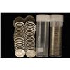 Image 1 : 2 SOLID DATE ROLLS OF JEFFERSON NICKEL 1942-P