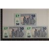 Image 2 : 3-2021 NIGERIA 50 NAIRA CRISP UNC COLORIZED