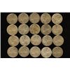 Image 1 : 20 ASSORTED 35% SILVER JEFFERSON WAR NICKELS: