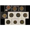 Image 2 : 10-BIMETAL COIN COLLECTORS CLUB TOKENS: 5 US AND