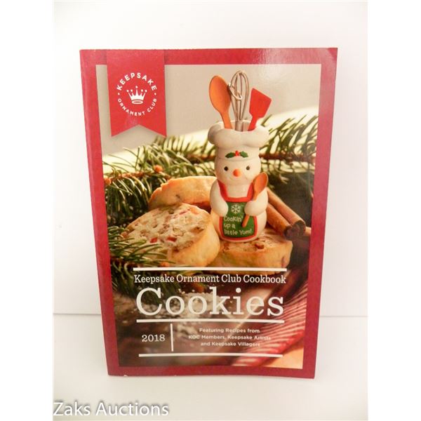 2018 KEEPSAKE ORNAMENT CLUB COOKBOOK - COOKIES